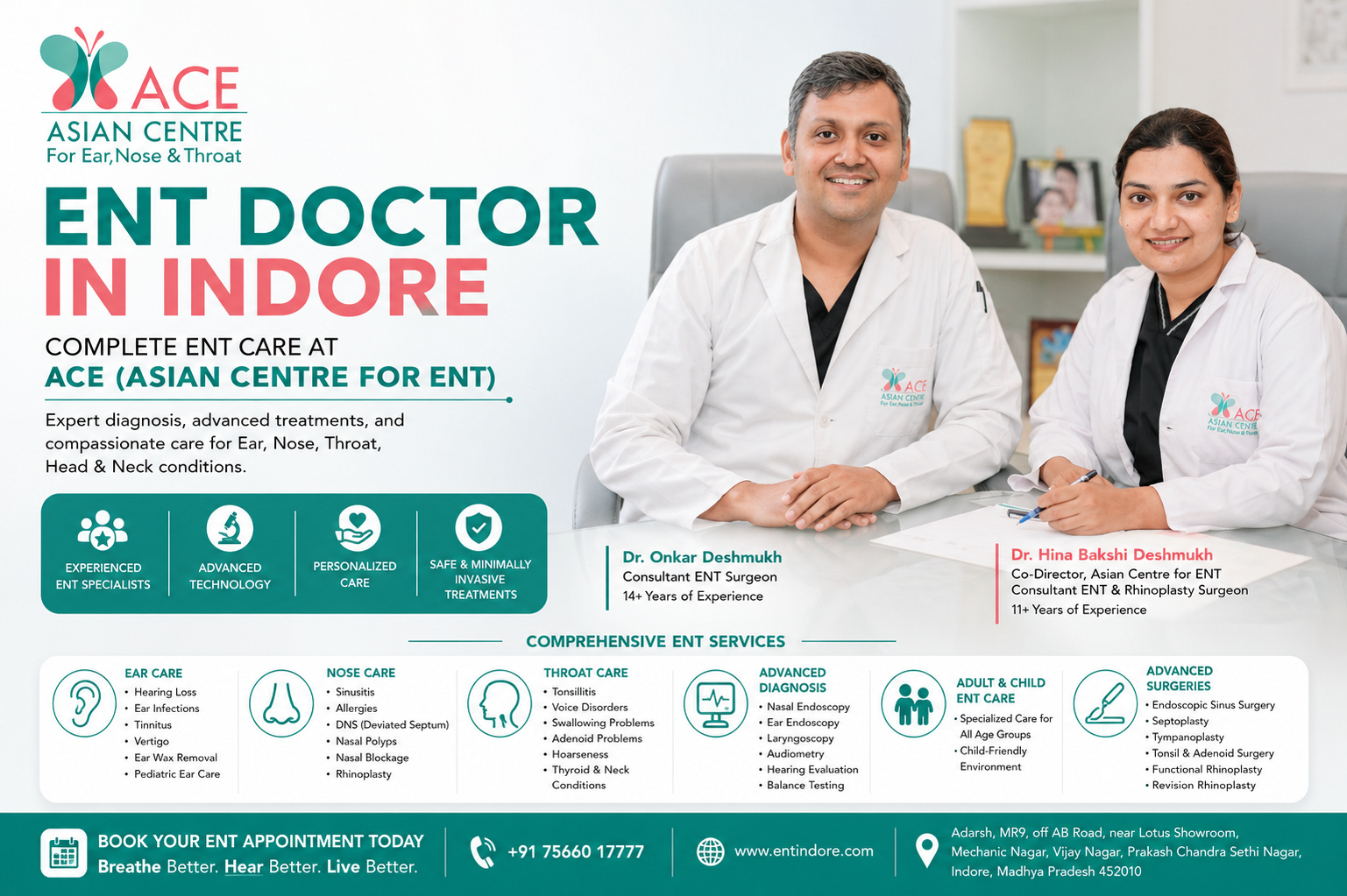 ENT Doctor in Indore| ENT Specialist
